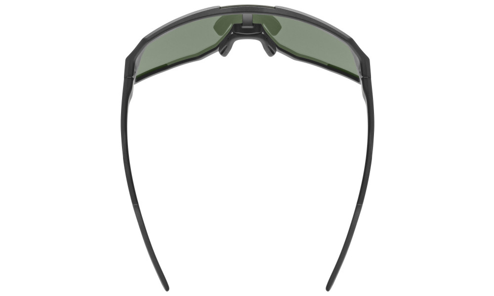 Akiniai Uvex sequenze black matt / mirror green - 5