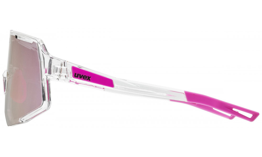 Akiniai Uvex sequenze clear / mirror pink - 2