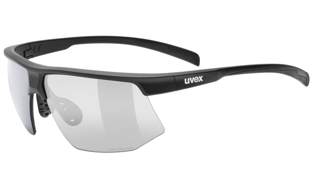 Akiniai Uvex aerios V black matt / smoke - 1