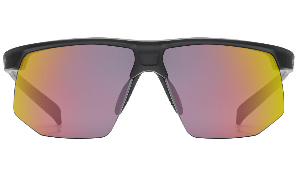 Akiniai Uvex aerios black matt / mirror red - 3