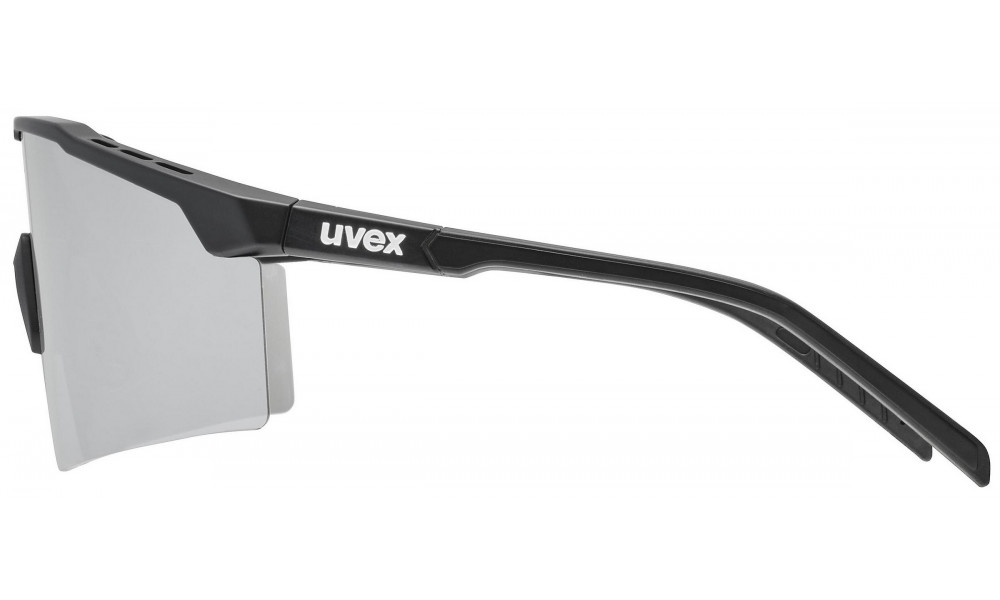 Akiniai Uvex flowline black matt / mirror silver - 2