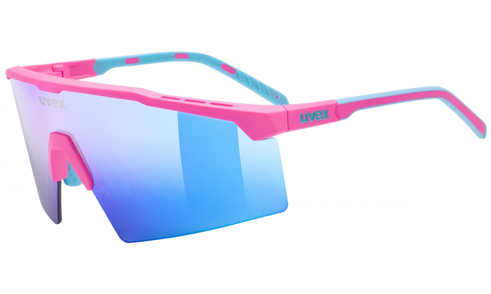 Akiniai Uvex flowline pink matt / mirror blue - 1