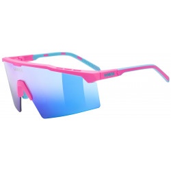 Akiniai Uvex flowline pink matt / mirror blue