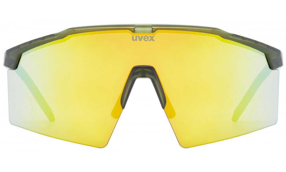 Akiniai Uvex flowline olive matt / mirror gold - 3