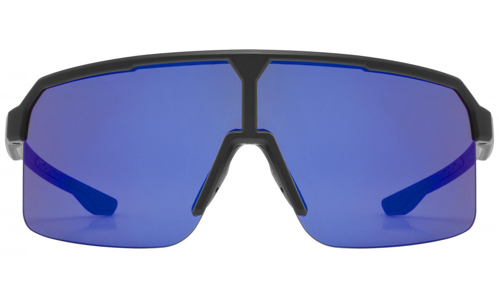 Akiniai Uvex ramp black matt / mirror blue - 3