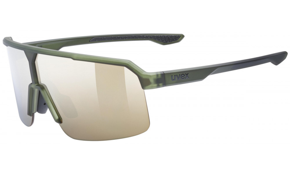 Akiniai Uvex ramp olive matt / mirror gold - 1