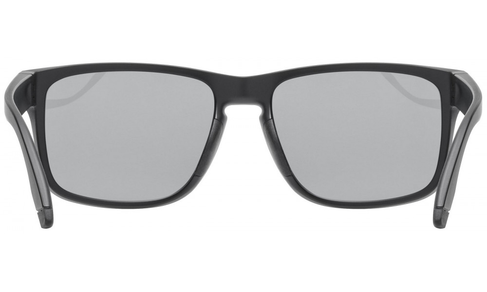 Akiniai Uvex poise black matt / mirror silver - 4