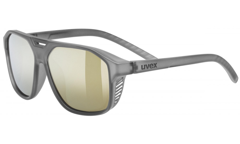 Akiniai Uvex cosmic smoke matt / mirror gold - 1