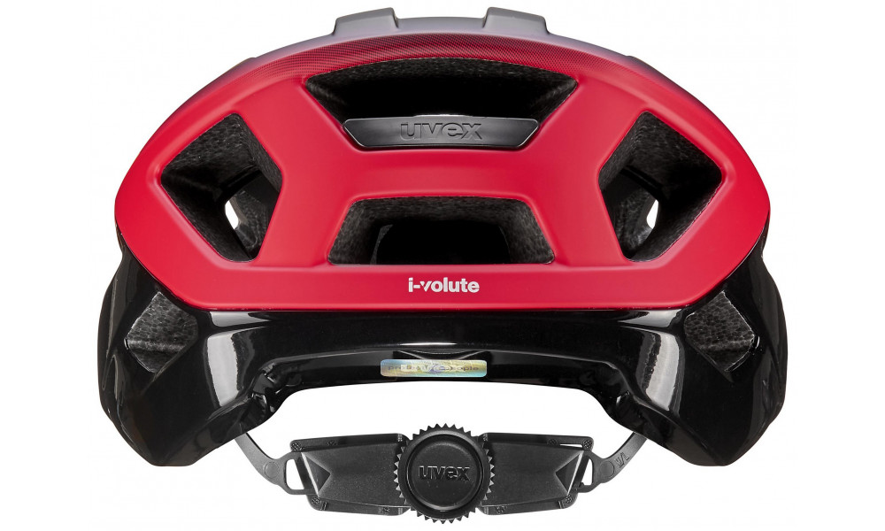 Šalmas Uvex i-volute black-red matt - 3