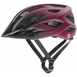 Šalmas Uvex i-vo 2 MIPS cranberry-black matt