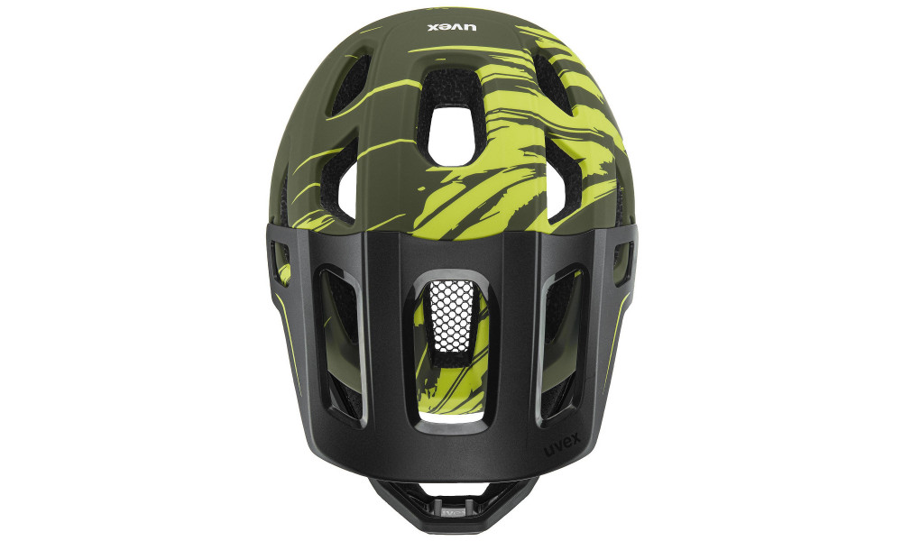 Šalmas Uvex react jr fullface dark olive matt - 6