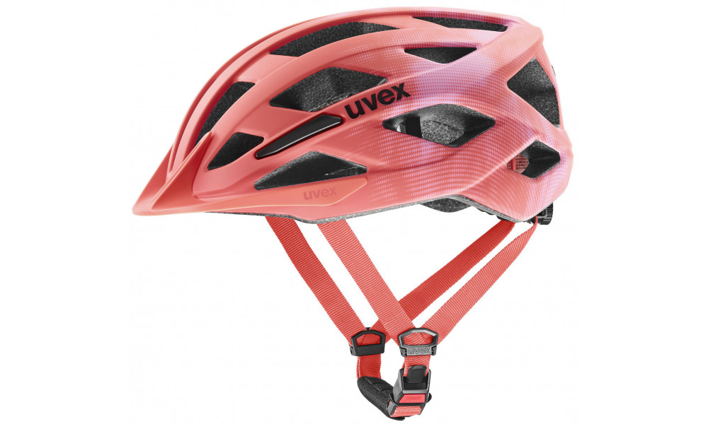 Šalmas Uvex air wing 2 cc coral-strawberry matt - 1