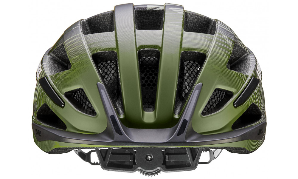 Šalmas Uvex air wing 2 cc dark olive-black matt - 2