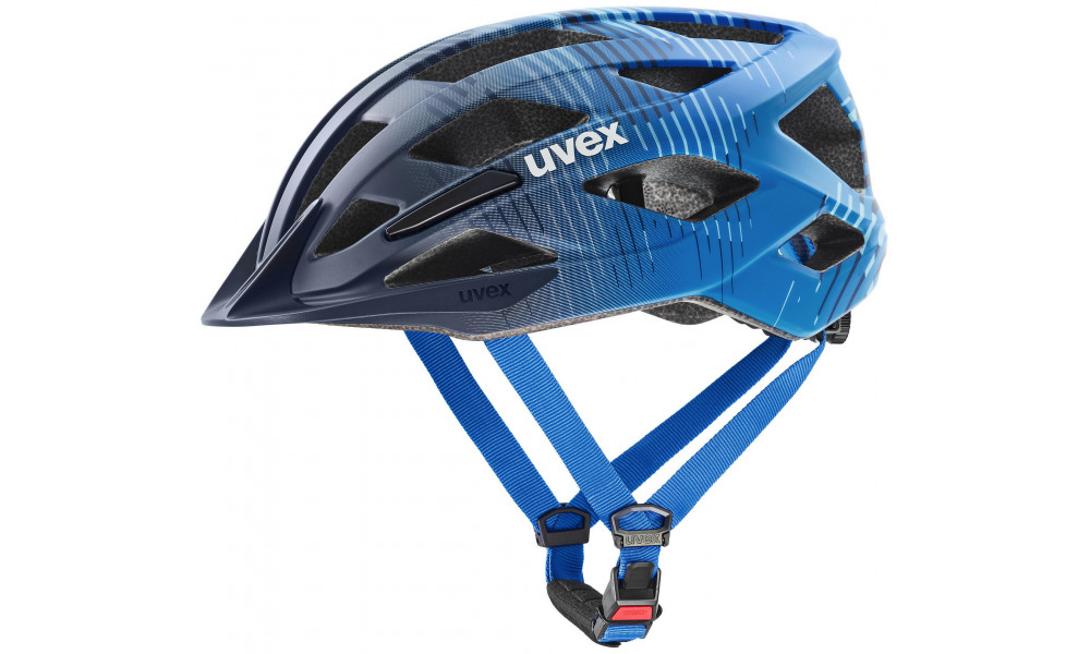 Šalmas Uvex air wing 2 cc dusk-bubble blue matt - 1