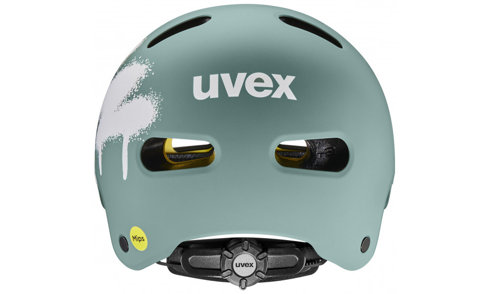 Šalmas Uvex kid 4 style MIPS spray sage green matt - 3