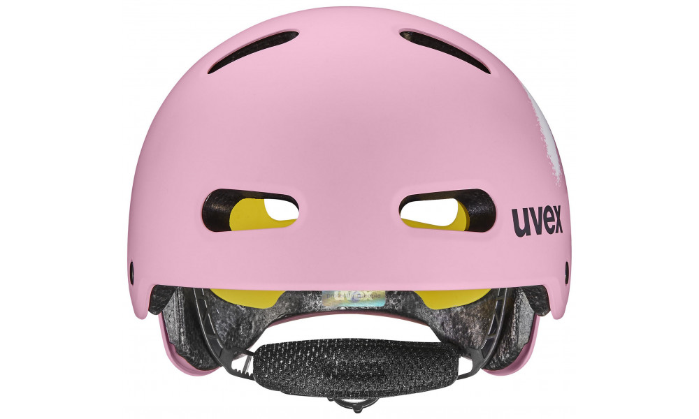 Šalmas Uvex kid 4 style MIPS spray strawberry matt - 2