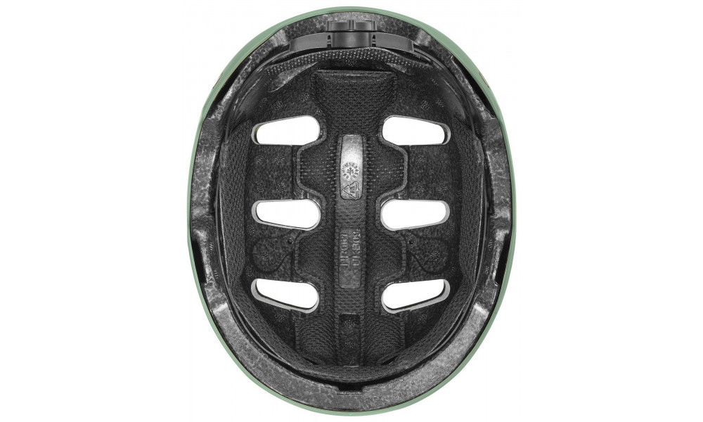 Šalmas Uvex kid 4 style bam moss green-papaya matt - 4