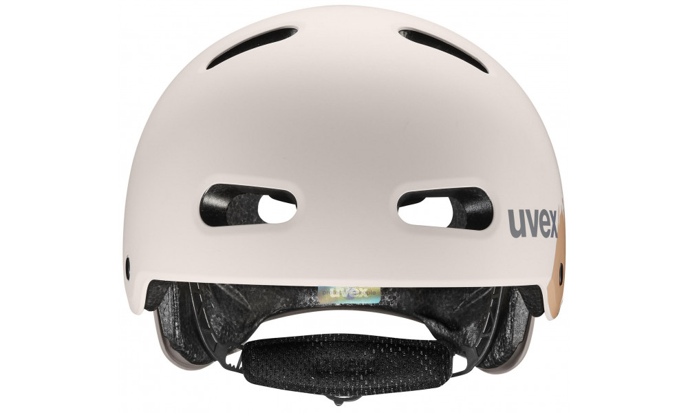 Šalmas Uvex kid 4 style super hero warm grey matt - 2