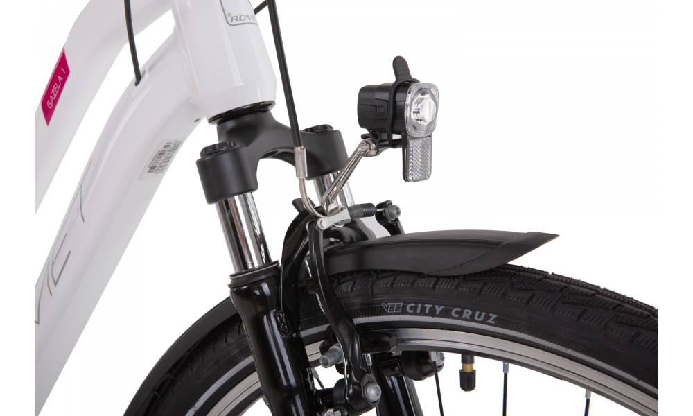 Dviratis Romet Gazela 1 2025 white - 3