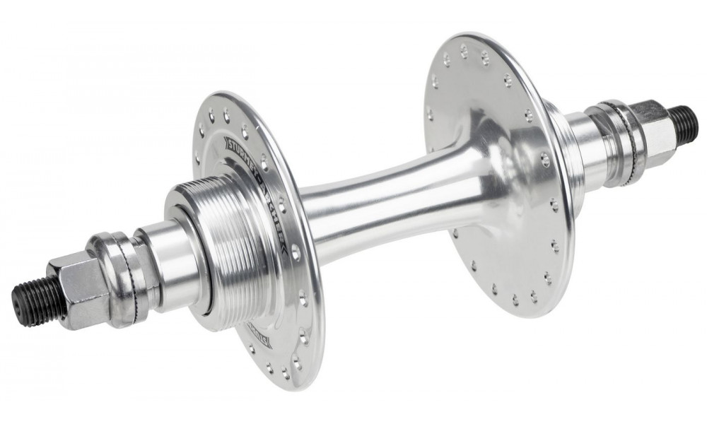 Galinė įvorė Sturmey-Archer HBT30 Alu 1-speed freewheel/fixed silver - 2
