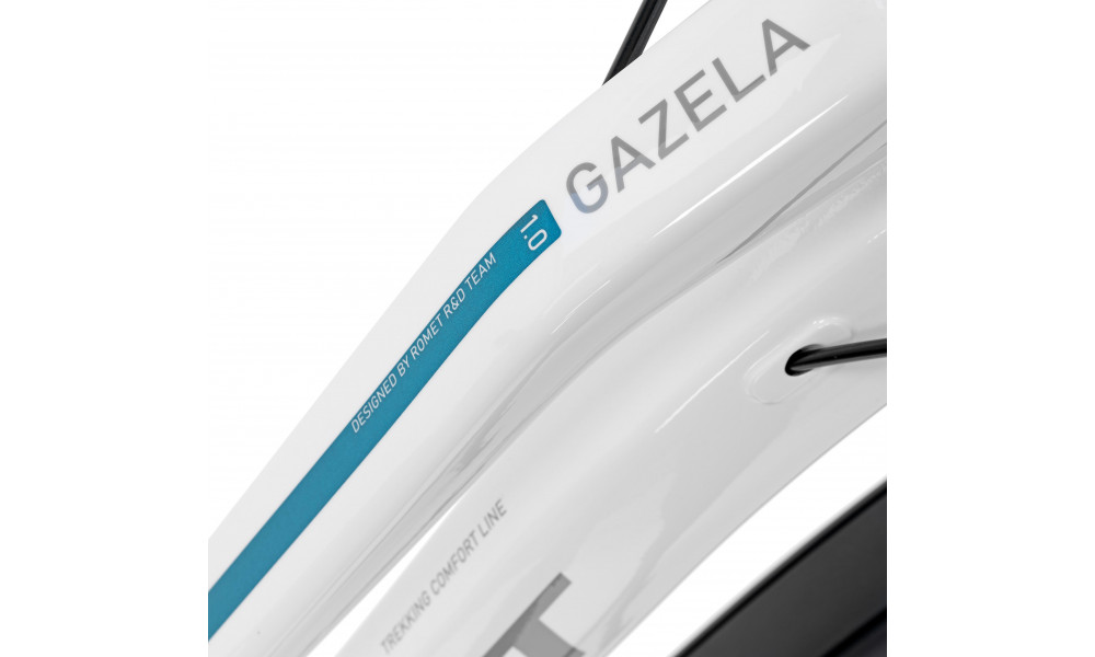 Dviratis Romet Gazela 1 2025 white - 2