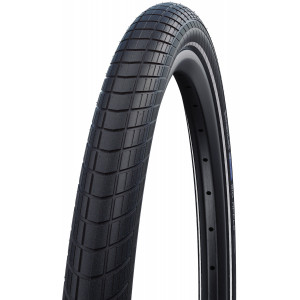 Padanga 28" Schwalbe Big Apple HS 430 Active Wired 50-622 / 29x2.00 Black-Reflex