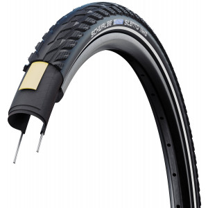 Padanga 28" Schwalbe Silento HS 421 Active Wired 37-622 / 28x1.40 Black-Reflex