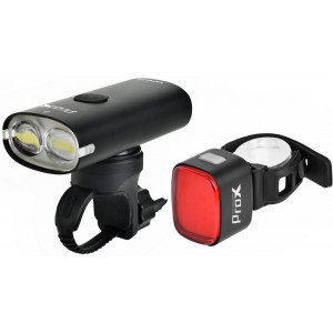 Apšvietimo komplektas ProX Kapella 1600Lm + Ara I 50Lm Powerbank Ring Safe+Memory USB