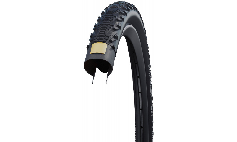 Padanga 28" Schwalbe CX Comp HS 369 Active Wired 40-622 / 28x1.50 Black - 3
