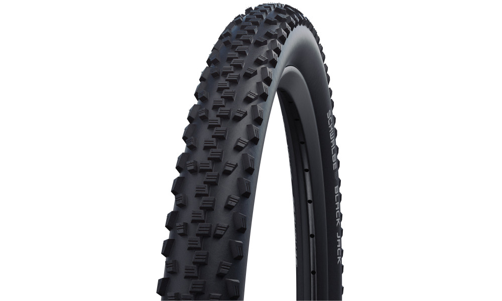 Padanga 16" Schwalbe Black Jack HS 407 Active Wired 47-305 Black - 1