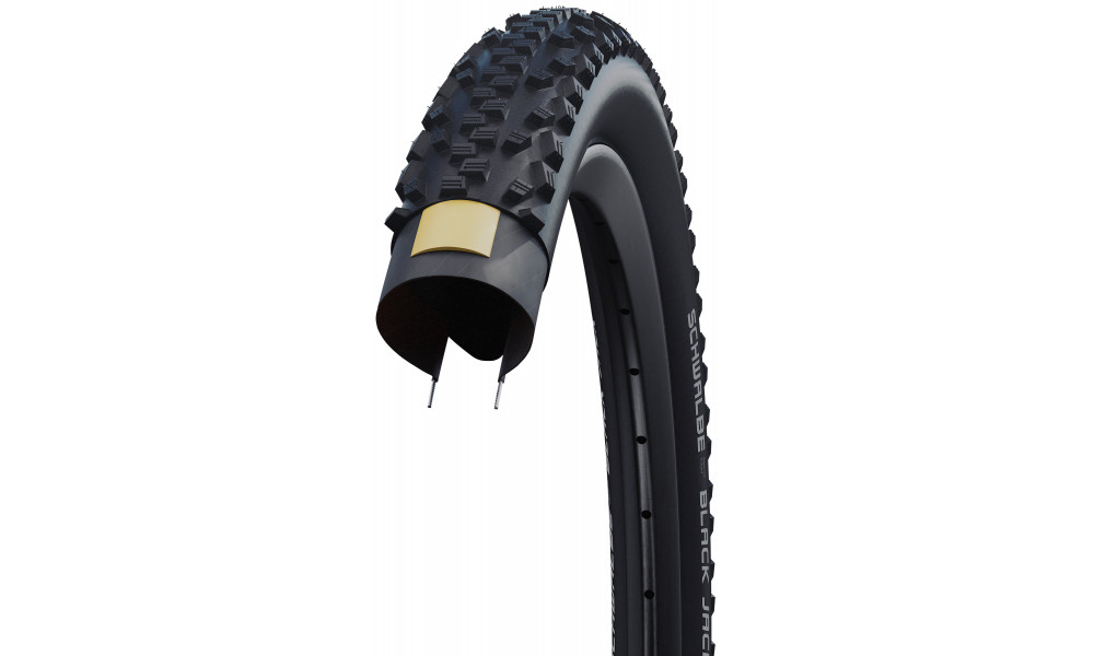 Padanga 16" Schwalbe Black Jack HS 407 Active Wired 47-305 Black - 3