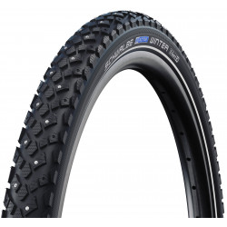 Padanga 28" Schwalbe Winter HS 396 Active Wired 42-622 / 28x1.60 Black-Reflex