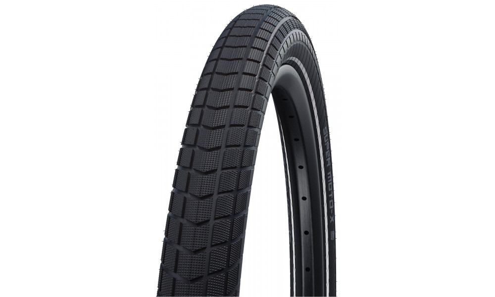 Padanga 27.5" Schwalbe Super Moto-X HS 430 Perf Wired 62-584 Addix - 1
