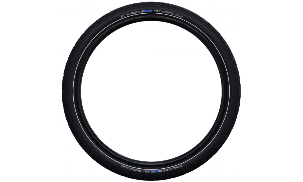 Padanga 26" Schwalbe Fat Frank HS 375 Active Wired 60-559 / 26x2.35 Black-Reflex - 3