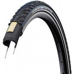 Padanga 28" Schwalbe Silento HS 421 Active Wired 47-622 / 28x1.75 Black-Reflex