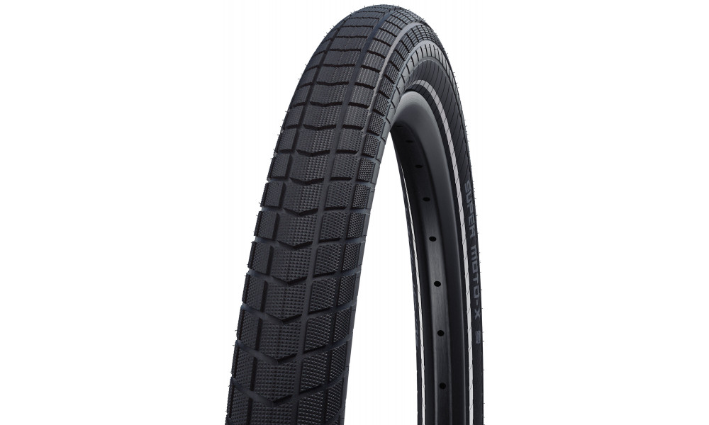 Padanga 26" Schwalbe Super Moto-X HS 439 Perf Wired 62-559 Reflex Addix - 1