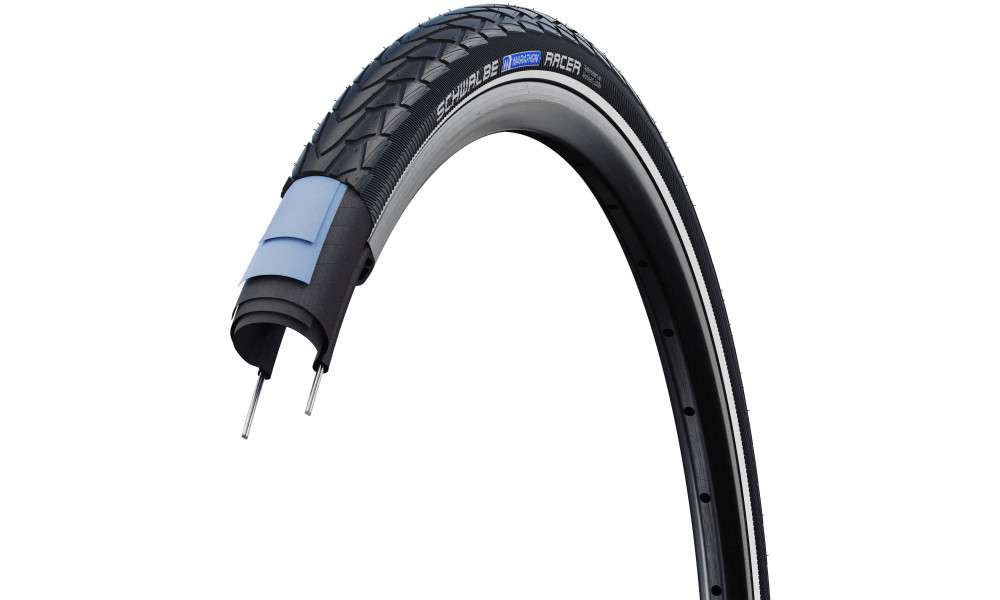 Padanga 20" Schwalbe Marathon Racer HS429 Wired 40-406 / 20x1.50 Reflex - 1
