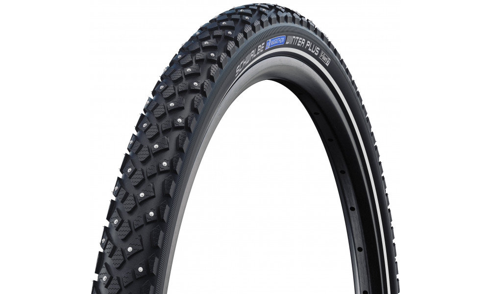 Padanga 20" Schwalbe Marathon Plus Spike HS396 Wired 42-406 / 20x1.60 Reflex - 1