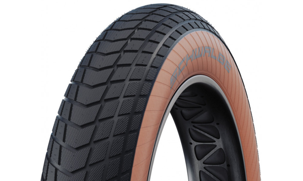 Padanga 20" Schwalbe Super Moto-X HS439 Active Wired 100-406 / 20x4.00 Reinforced Bronze - 1