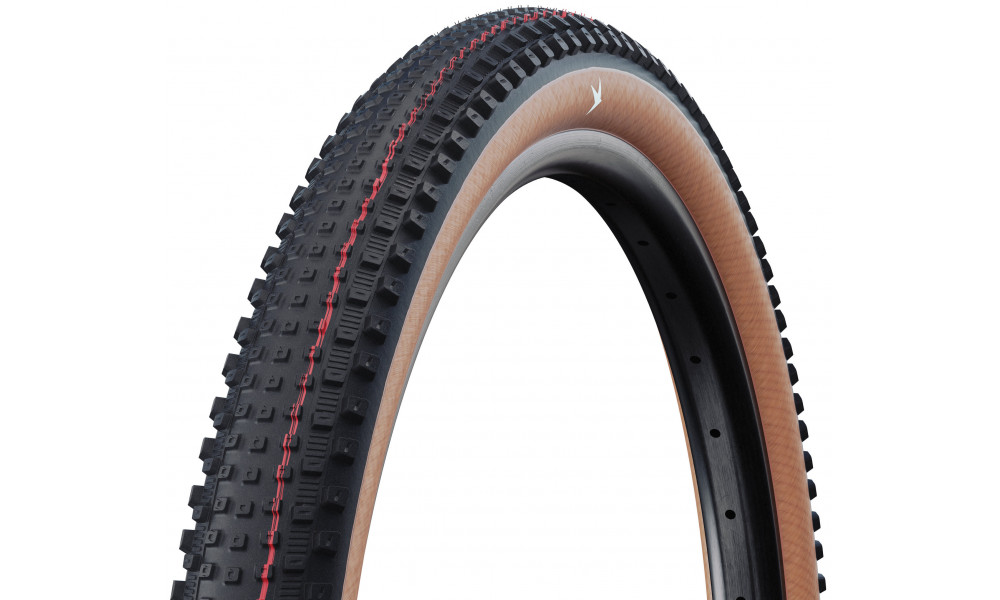 Padanga 29" Schwalbe Rick HS635 Evo Fold TLR 57-622 / 29x2.25 XC Pro Transparent - 1