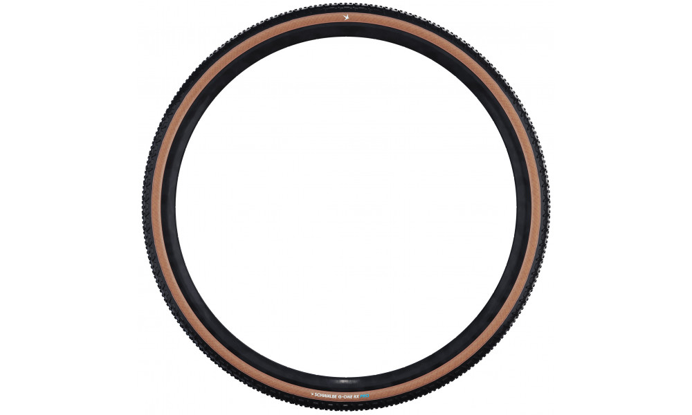 Padanga 28" Schwalbe G-One RX Pro HS637 Evo Fold TLR 40-622 / 28x1.50 Race Pro Transparent - 3