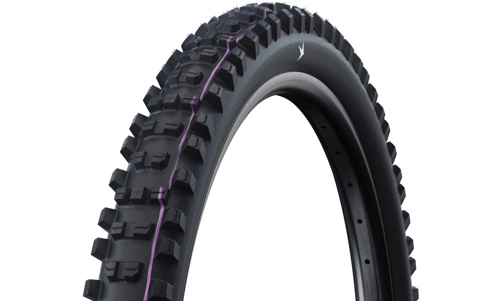 Padanga 27.5" Schwalbe Shredda Rear HS639 Evo Fold TLR 64-584 / 27.5x2.50 Gravity Pro - 1