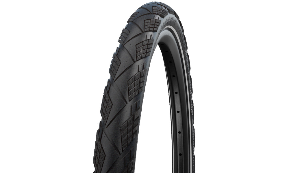 Padanga 28" Schwalbe Marathon Efficiency HS617 Evo Fold 35-622 / 28x1.35 Super Race Reflex - 1