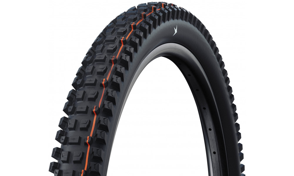 Padanga 27.5" Schwalbe Albert HS641 Evo Fold TLR 65-584 / 27.5x2.60 Gravity Pro - 1