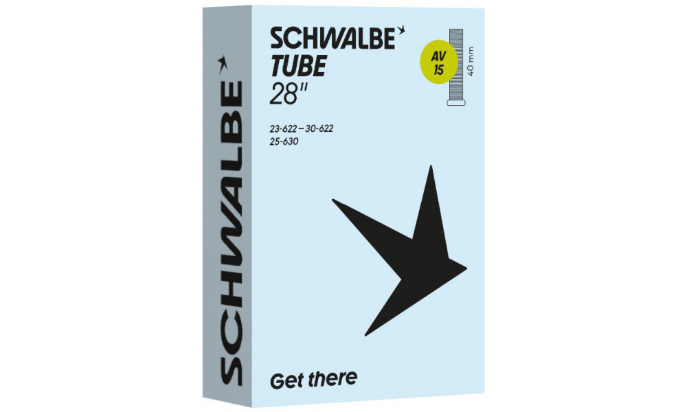 Kamera 27/28" Schwalbe AV15 40mm (23/30-622/630) 