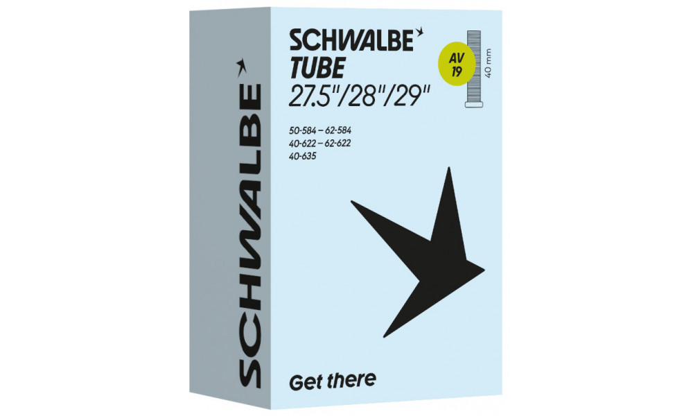 Kamera 27.5/28" Schwalbe AV19 40mm (40/62-584/635) 