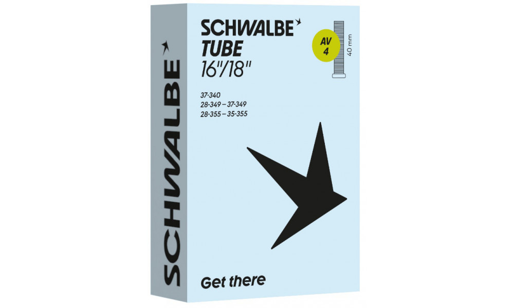 Kamera 16/18" Schwalbe AV4 40mm (28/37-340/355) - 1