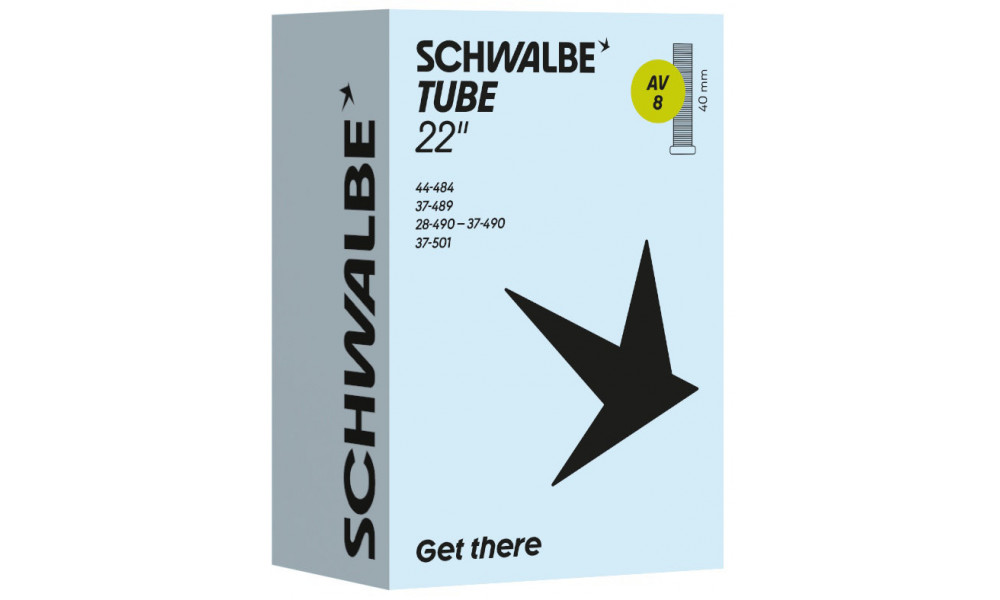 Kamera 22" Schwalbe AV8 40mm (28/44-484/501) - 1