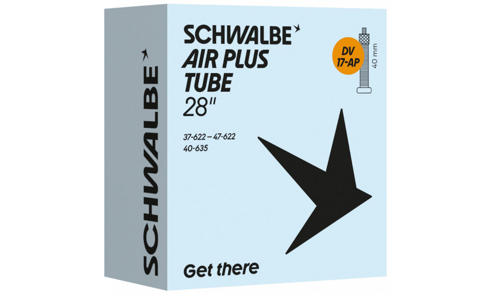 Kamera 28" Schwalbe DV17-AP 40mm Air Plus (37/47-622/635) - 1