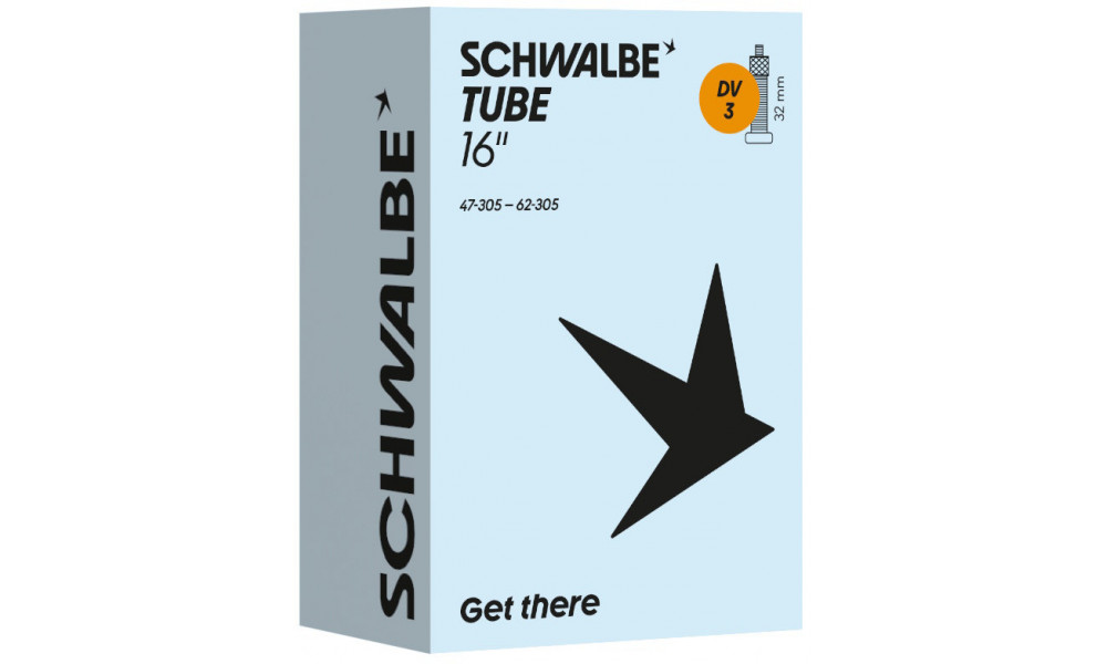 Kamera 16" Schwalbe DV3 32mm (47/62-305) 